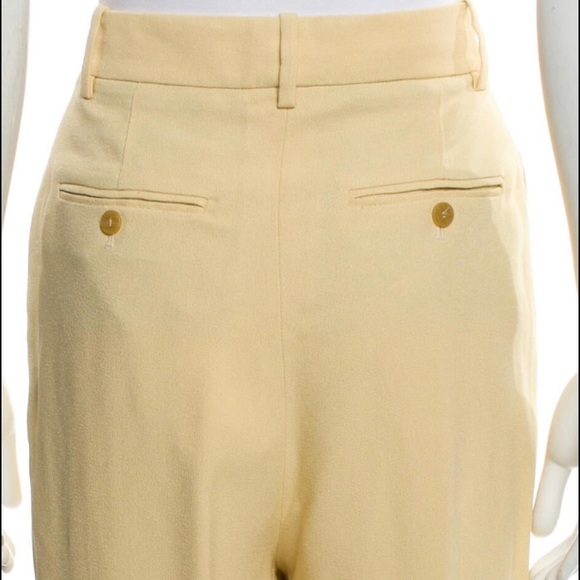 Theory super hi waist textured “Cady” trousers, Sz 4 - Picture 3 of 9